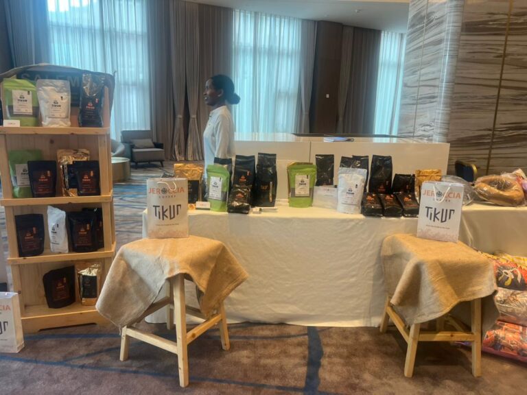 Tikun Coffee visited by the high officials at Hyatt Regency Exhibition